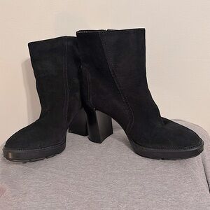 Aquatalia Suede Ankle Bootie